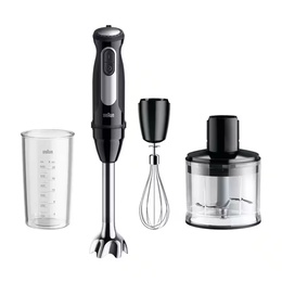Mikseris Braun Hand Blender | MQ55236M MultiQuick 5 Pro | Hand Blender | 750 W | Number of speeds 25 | Turbo mode | Black