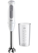Mikseris Braun | Hand Blender | MQ50001MWH | Hand Blender | 1000 W | Number of speeds 21 | White