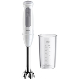 Mikseris Braun | Hand Blender | MQ50001MWH | Hand Blender | 1000 W | Number of speeds 21 | White