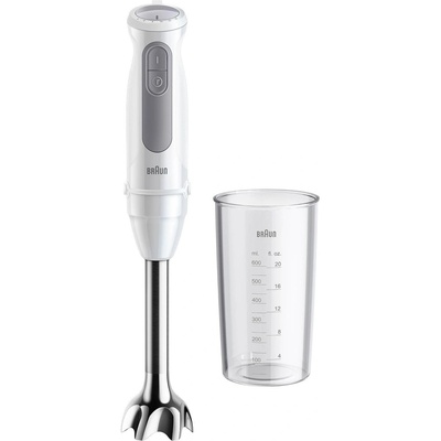 Mikseris Braun | Hand Blender | MQ50001MWH | Hand Blender | 1000 W | Number of speeds 21 | White