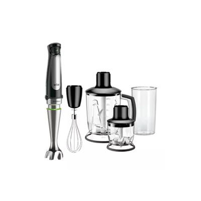 Mikseris Braun | MultiQuick 7 Hand Blender | MQ 7045X | Hand Blender | 1000 W | Number of speeds 6 | Chopper | Black/Stainless steel