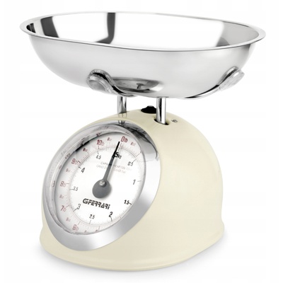 Svari G3Ferrari | Mechanical kitchen scale | G20003 | Cream