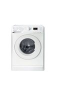 Veļas mazgājamā  mašīna INDESIT Washing Machine | MTWSA 61294 W EE | Energy efficiency class C | Front loading | Washing capacity 6 kg | 1200 RPM | Depth 42.5 cm | Width 59.5 cm | Display | LED | White Hover
