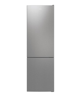  Candy | CCT3L517ES | Refrigerator | Energy efficiency class E | Free standing | Combi | Height 176 cm | No Frost system | Fridge net capacity 186 L | Freezer net capacity 74 L | Display | 39 dB | Silver  Hover