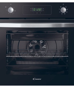 Cepeškrāsnis Candy | Oven | FIDC N625 L | 70 L | Electric | Steam | Mechanical control with digital timer | Convection | Height 59.5 cm | Width 59.5 cm | Black  Hover