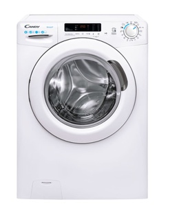 Veļas mazgājamā  mašīna Candy | Washing Machine | CS1482DW4/1-S | Energy efficiency class B | Front loading | Washing capacity 8 kg | 1400 RPM | Depth 53 cm | Width 60 cm | Display | LCD | White  Hover