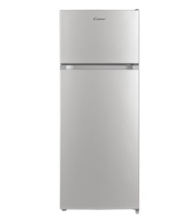  Candy | Refrigerator | CDG1S514ES | Energy efficiency class E | Free standing | Double Door | Height 142.8 cm | Fridge net capacity 170 L | Freezer net capacity 41 L | 41 dB | Silver  Hover