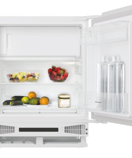  Candy Refrigerator | CM4SE68W | Energy efficiency class E | Built-in | Larder | Height 82.6 cm | Fridge net capacity 95 L | Freezer net capacity 16 L | 40 dB | White  Hover