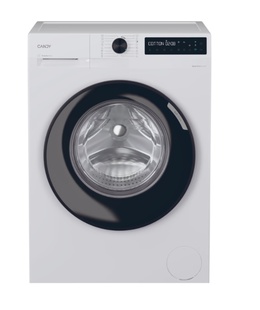 Veļas mazgājamā  mašīna Candy Washing Machine | BR 48B6-S | Energy efficiency class A | Front loading | Washing capacity 8 kg | 1400 RPM | Depth 53 cm | Width 60 cm | Display | LCD | Steam function | Wi-Fi | White  Hover