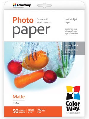  ColorWay Matte Photo Paper  Hover