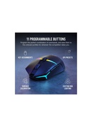 Pele Corsair | Gaming Mouse | NIGHTSABRE RGB | Wireless | Bluetooth Hover