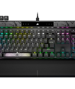 Tastatūra Corsair | MGX Switch | Gaming Keyboard | K70 MAX RGB | Gaming keyboard | Wired | RGB LED light | NA | Black | Magnetic-Mechanical  Hover