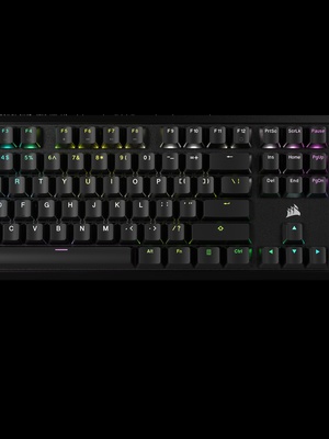 Tastatūra Corsair | Mechanical Gaming Keyboard | K70 CORE RGB | Gaming keyboard | Wired | N/A | Black | USB Type-A | RED  Hover