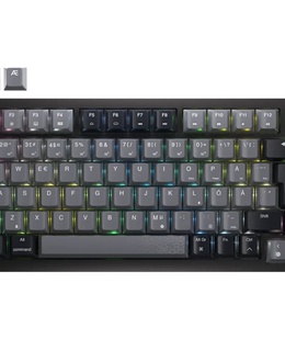 Tastatūra Corsair Keyboard | K65 PLUS | Mechanical Gaming Keyboard | Wireless | Nordic | Black | USB Type-A | CORSAIR MLX Red  Hover