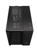  Corsair Dual Chamber PC Case | 2500X | Black | Mid Tower | Power supply included No | ATX Hover