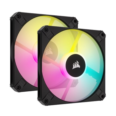  Corsair 120mm PWM Fluid Dynamic Bearing Fan iCUE AF120 RGB SLIM Corsair Case Fan