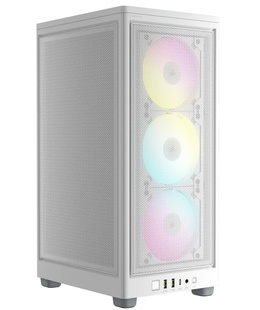  Corsair | RGB AIRFLOW PC Case | 2000D | White | Mini-ITX | Power supply included No | SFX  Hover
