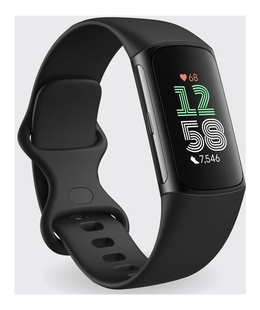 Viedpulksteni Charge 6 | Fitness tracker | NFC | Obsidian/Black  Hover