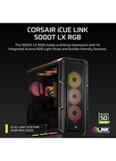  Corsair PC Case | iCUE LINK 5000T LX RGB | Black | Mid-Tower | Power supply included No Hover