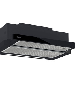  CATA Hood | TFH 6830 GBK | Telescopic | Energy efficiency class A+++ | Width 60 cm | 795 m³/h | Electronic | LED | Black  Hover