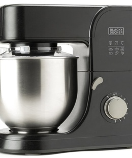 Virtuves kombains Black & Decker | Kitchen Machine | ES9130080B | 1000 W | Number of speeds 8 | Bowl capacity 5.2 L | Black  Hover