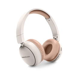 Austiņas Energy Sistem Wireless Headphones with FM radio Radio Color Bluetooth  Over-Ear Microphone Wireless Cream