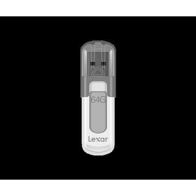  Lexar | Flash drive | JumpDrive V100 | 64 GB | USB 3.0 | Grey