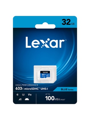  Lexar 64GB High-Performance 633x microSDHC UHS-I  Hover