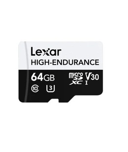 Flash Memory Card | High-Endurance | 64 GB | microSDHC | Flash memory class UHS-I  Hover