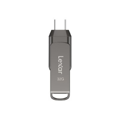  2-in-1 Flash Drive | JumpDrive Dual Drive D400 | 32 GB | USB 3.1 | Grey