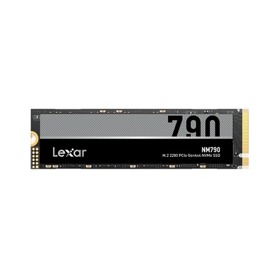  Lexar | SSD | NM790 | 512 GB | SSD form factor M.2 2280 | Solid-state drive interface M.2 NVMe | Read speed 7200 MB/s | Write speed 4400 MB/s