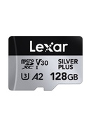  Lexar SILVER PLUS | 128 GB | microSDXC | Flash memory class 10