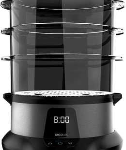  Cecotec Food Steamer | Vapovita 3000 Pro | 1000 W | Number of baskets 3  Hover