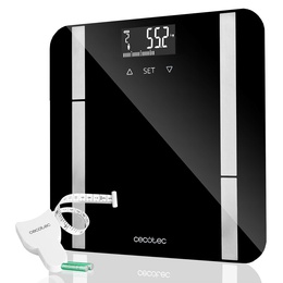 Svari Cecotec Smart Bathroom Scale | Surface Precision 9450 Full Healthy | Maximum weight (capacity) 180 kg | Accuracy 100 g | Black