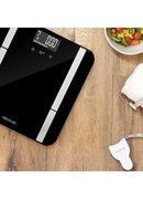 Svari Cecotec Smart Bathroom Scale | Surface Precision 9450 Full Healthy | Maximum weight (capacity) 180 kg | Accuracy 100 g | Black Hover
