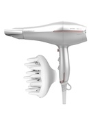 Fēns Cecotec Hair Dryer | IoniCare 5300 Maxi Aura | 2200 W | Number of temperature settings 3 | Ionic function | Diffuser nozzle | White