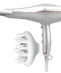 Fēns Cecotec Hair Dryer | IoniCare 5300 Maxi Aura | 2200 W | Number of temperature settings 3 | Ionic function | Diffuser nozzle | White  Hover