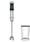 Mikseris Cecotec Hand Blender | Power TitanBlack 1200 XL | Hand Blender | 1200 W | Number of speeds Adjustable | Turbo mode | Stainless steel