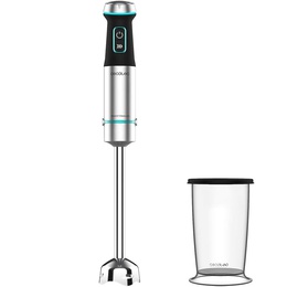 Mikseris Cecotec Hand Blender | Power TitanBlack 1200 XL | Hand Blender | 1200 W | Number of speeds Adjustable | Turbo mode | Stainless steel