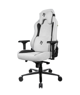  Arozzi Fabric Gaming Chair Vernazza Supersoft Light Grey  Hover