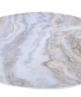  Arozzi Zona Round Floor Pad | White Marble  Hover