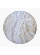  Arozzi Zona Round Floor Pad | White Marble Hover