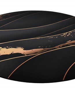  Arozzi Zona Round Floor Pad | Black/Gold  Hover