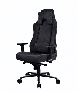  Arozzi Soft Fabric/Metal/Aluminium | Gaming Chair | Vernazza Soft Fabric | Pure Black  Hover