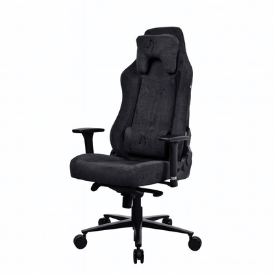  Arozzi Soft Fabric/Metal/Aluminium | Gaming Chair | Vernazza Soft Fabric | Pure Black