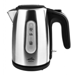 Tējkanna ETA Kettle | ETA160490000 ADÉLA | Electric | 1600 W | 1 L | Stainless Steel | 360° rotational base | Stainless Steel