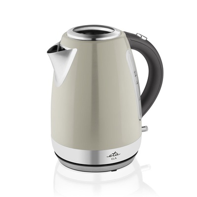 Tējkanna ETA | Kettle | ELA ETA859890070 | Standard | 2100 W | 1.7 L | Stainless steel | 360° rotational base | Cream