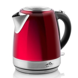 Tējkanna ETA | Mini Kettle | ETA859990010 | Electric | 2100 W | 1.2 L | Stainless steel | 360° rotational base | Red