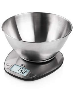 Svari ETA | Kitchen scale | ETA677890000 Dori | Maximum weight (capacity) 5 kg | Graduation 1 g | Display type LCD | Stainless steel  Hover