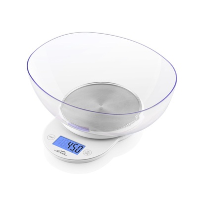 Svari ETA Kitchen scale with a bowl ETA577090000 Mari Graduation 1 g Display type LCD White
